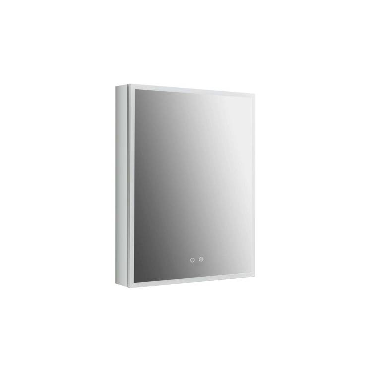 Зеркало-шкаф Aquatek AQ7603B-MLC с подсветкой, хром, 60x80x13.3