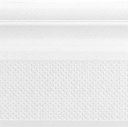 Бордюр Vallelunga Soffio 6001054 Alzata Bianco 15x15