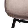 Стул Tetchair Breeze (mod. 4724) 24670 coffee HLR9, черный фото 9