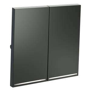 Клавиши для 2-клавишного выключателя с подсветкой Voltum S70 VLS000406 титан