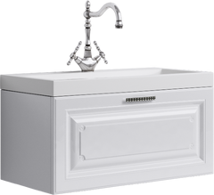 Тумба для комплекта Aqwella 5 stars Империя 80 белый глянец