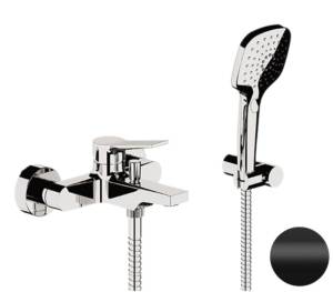 Смеситель для ванны Remer Slash & Dot SL02NO черный матовый