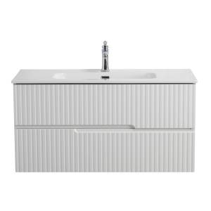 Тумба под раковину Cezares DUET-N-1000-2C-SO-BL Bianco Lucido, 100x45.7x50