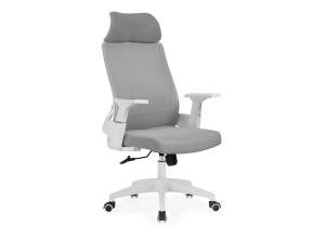 Кресло компьютерное Woodville Flok 15607 gray/white