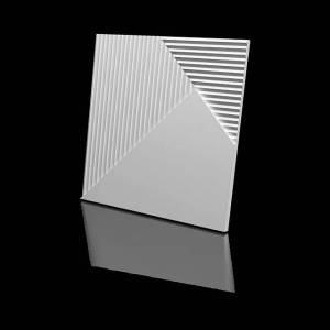 Дизайнерская панель Artpole GD-0008-4 Fields-4 Platinum глянец 60x2.3x60