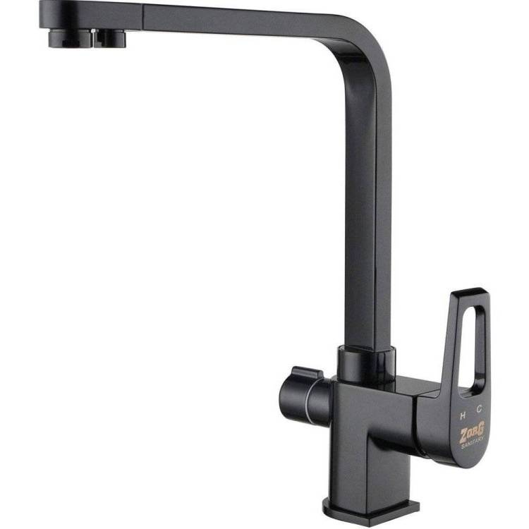 Смеситель для кухни Zorg Clean Water ZR 334 YF-BLACK