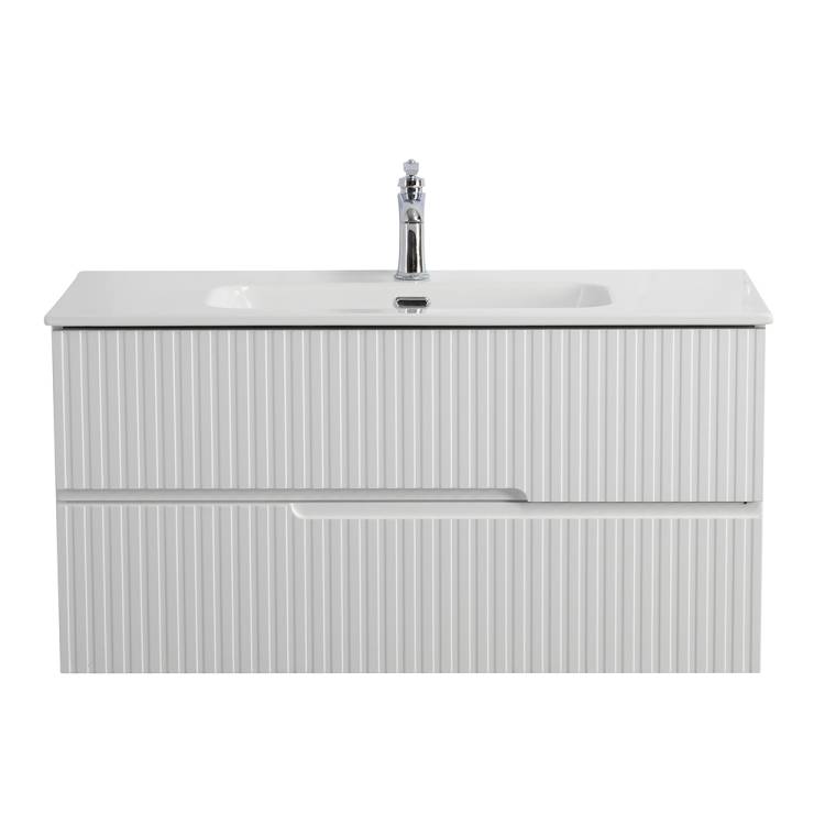 Тумба под раковину Cezares DUET-N-1000-2C-SO-BL Bianco Lucido, 100x45.7x50