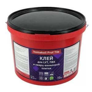 Двухкомпонентный полиуретановый клей Homakoll TILE PROF для LVT 2K PU (10 кг)