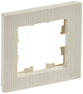 Рамка 1-постовая IEK Brite BR-M12-51-K10 бежевый