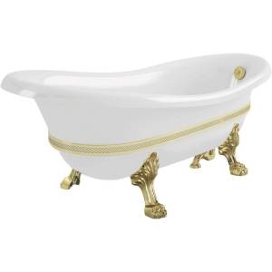 Ванна из искусственного камня Migliore Bella 26982 170x80 золото