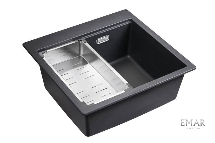 Мойка кухонная EMAR Quartz EMQ-1520.Q Оникс