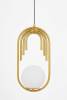 Подвесной светильник Lumina Deco Zanetti LDP 5522-1 WT+MD фото 3
