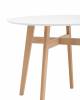 Стол обеденный Stool Group Target Circle Z-220 white белый 90x75 фото 3