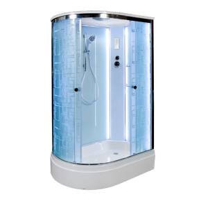 Душевая кабина AvaCan EM2712RLED с подсветкой, 120x80x220