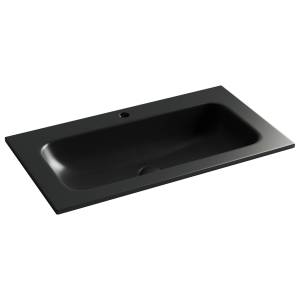 Раковина Ceramica Nova Grace CN7012MB 80 см, черная матовая