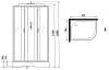 Душевая кабина Niagara Classic 339744LF 90x70x220 с гидромассажем фото 24