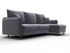 Диван угловой Лига Диванов Лига-064 134772 Серый фото 3