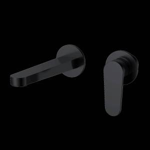 Смеситель для раковины AQUAme Novara AQM6915MB черный матовый