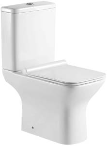 Чаша для унитаза-компакта Aquanet Cube 2-C с сидением