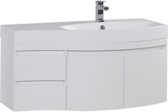 Тумба для комплекта Aquanet Опера 2-115 белая R