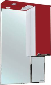 Зеркало Bellezza Альфа 55 R красное