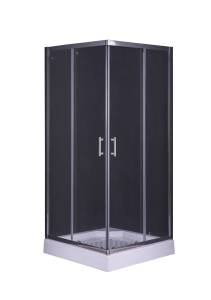 Душевой уголок Taliente TA-10102-1CP профиль хром, стекло прозрачное, 100x100x195