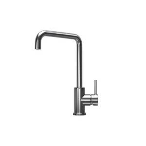 Смеситель для кухни Granula Kitchen Space KS-7110, СТАЛЬ САТИН