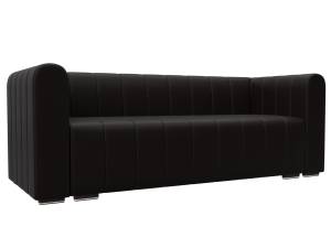 Прямой диван Лига Диванов Лига-073 129991 GRIFON 12 коричневый