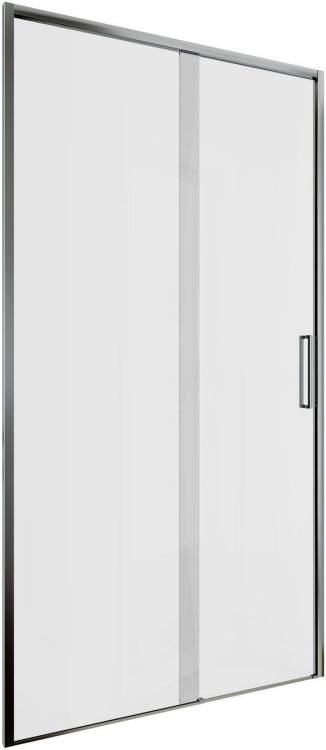 Душевая дверь в нишу Aquanet Pleasure Evo AE65-N100-CT профиль хром, прозрачное стекло