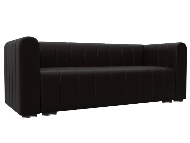 Прямой диван Лига Диванов Лига-073 129991 GRIFON 12 коричневый