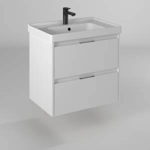 Тумба под раковину Briz Вена 239 03-18070-15 00 БЕЛ, белый глянцевый, 70x49
