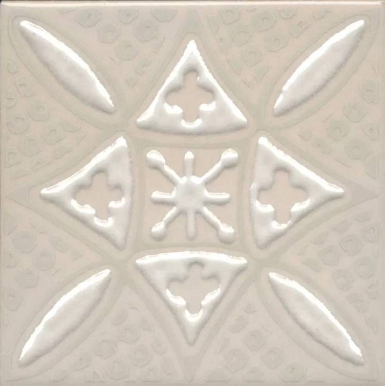 Декор Kerama Marazzi Бахия KMD3STA017GN 2 бежевый светлый глянцевый 9.8x9.8