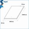 Зеркало Teymi Helmi Black Soft Line T20238 с подсветкой, сенсор на взмах, 60x100 фото 8