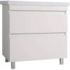 Тумба с раковиной ASB-Mebel Коста 80 ясень белый фото 2