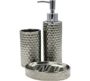 Набор аксессуаров для ванны Bath Plus Ferro W-CE1952AA-SET3 серый