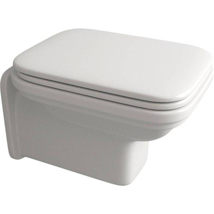 Унитаз подвесной Kerasan Waldorf бронза