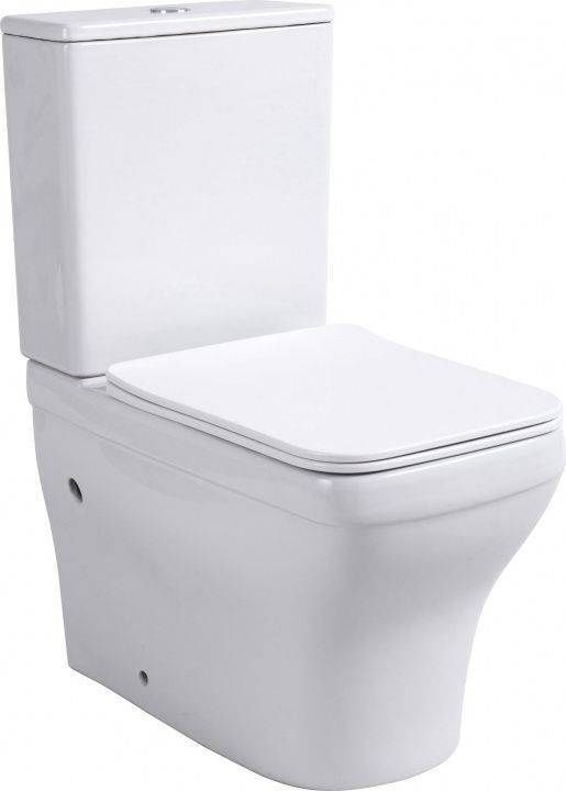Чаша с сиденьем Aquanet Elegant C1 белый