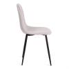 Стул Tetchair Breeze (mod. 4724) 20092 светло-серый, черный, велюр фото 3