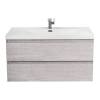 Тумба под раковину Cezares MOLVENO-90-2C-SO-LB Legno Bianco, 90x50x50