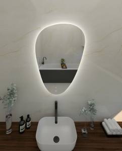 Зеркало Sintesi Wally 70 SIN-SPEC-WALLY-VERTIC-70 с LED-подсветкой 700х1000