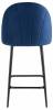 Стул барный Stool Group Логан New AV 413-Cb-08(PP) велюр синий фото 4