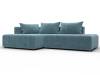 Диван угловой Лига Диванов Лига-103 134815L Бирюзовый
