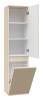 Шкаф-пенал Brevita Enfida 40 ENF-05040-030БкP 40x165 бежевый фото 13