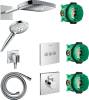 Душевой комплект Hansgrohe Raindance Select E 300 (3 jet) 26468000 + 26530000 + 26486000 + 28276000 + 15760000 + 15764000