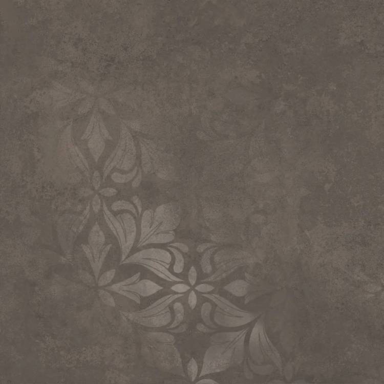 Керамогранит Kerama Marazzi Хадду KM4040G0081N коричневый матовый декорированный 40.2x40.2