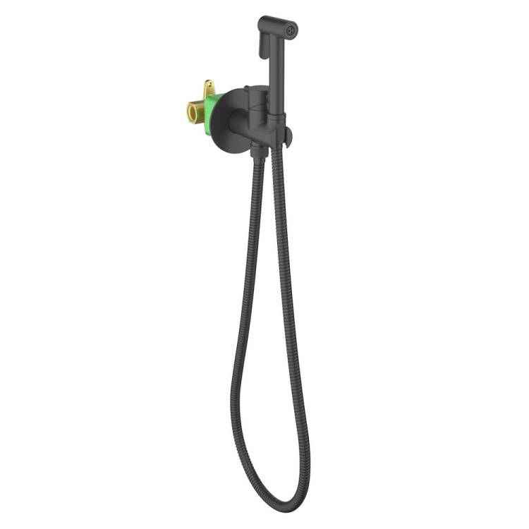 Гигиенический душ Timo Saona 2337/03SM черный матовый