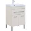 Тумба с раковиной Aquanet Верона 00304535 60 крем, 1 ящик, 2 дверцы