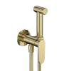 Гигиенический душ AQUAme Novara AQM6917BG золото шлифованное фото 2