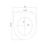 Крышка-сиденье Iddis Optima Home 007PPSCi31 микролифт, белое фото 6