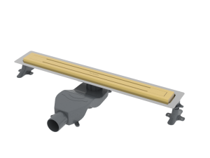 Душевой лоток Boheme Premium Trendy 983-80-MG 80см, нерж.сталь мат. Золото